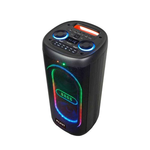 Torre de audio Kiunit luz led negro knt-yl116