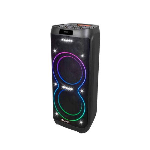 Torre de audio Kiunit luz led negro knt-yl8806