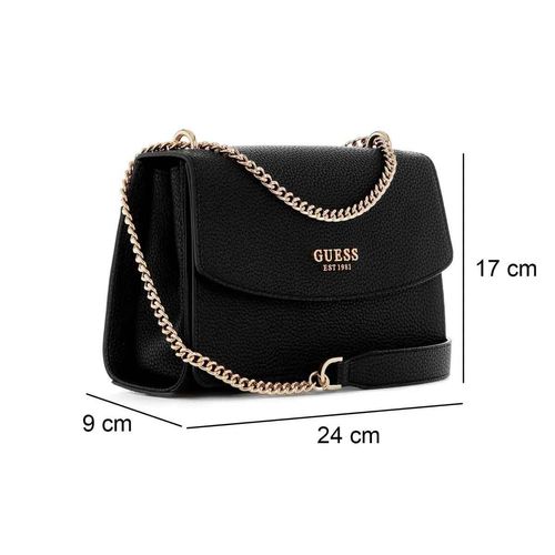 Bolso crossbody Guess para dama  negro bg733421-bla