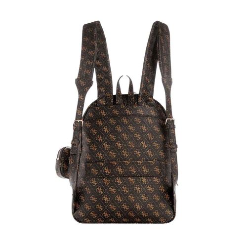 Bolso backpack Guess para dama café qg712435-bnl