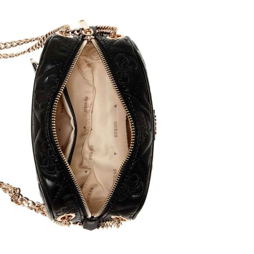 Bolso crossbody Guess para dama negro ql965814-bla
