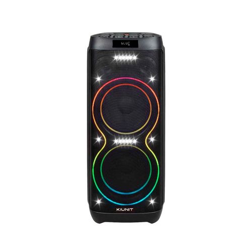 Torre de audio Kiunit luz led negro knt-yl8806