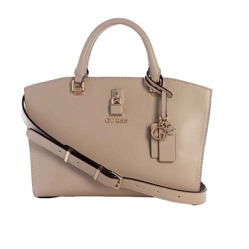 Bolso satchel Guess para dama café vg965506-sit