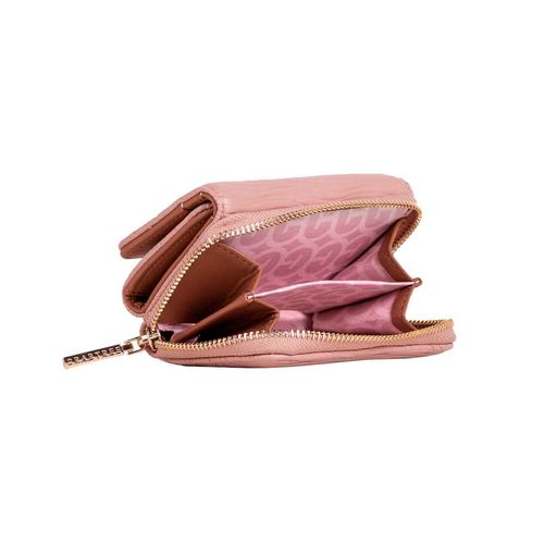 Cartera casual Crabtree para dama rosa e3763