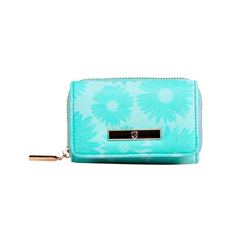 Cartera casual Crabtree para dama verde e3740