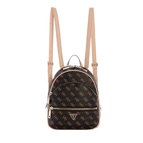 Bolso backpack Guess para dama café st711832-bro