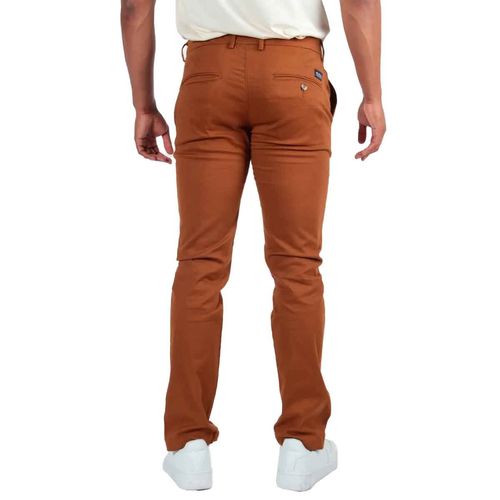 Pantalón Ben Sherman café para caballero 65090