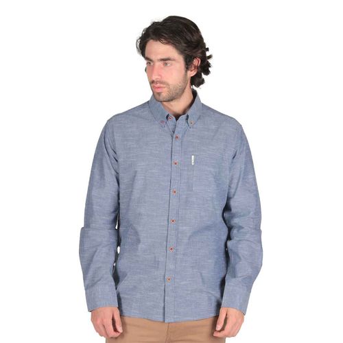 Camisa Ben Sherman azul para caballero 65094