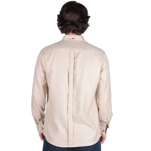 Camisa Ben Sherman beige para caballero 68098