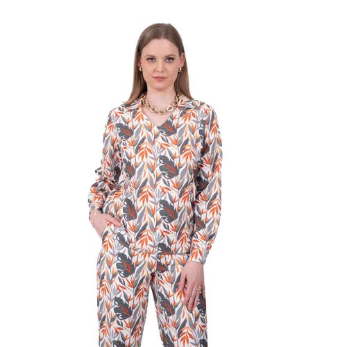 Blusa Anne Klein multicolor para dama 7658