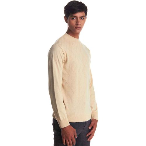 Suéter Authentic Lyon beige para caballero 611087-201