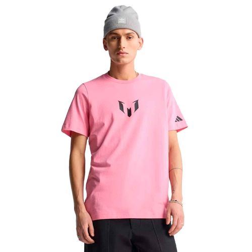 Playera deportiva Adidas rosa para caballero JM8954