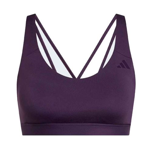 Top deportivo Adidas morado para dama JL5493