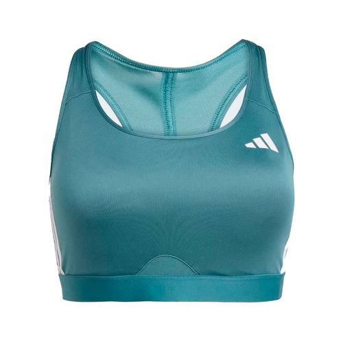 Top deportivo Adidas verde para dama JY2117