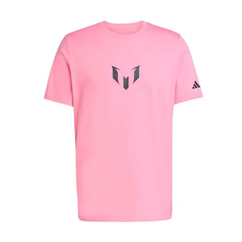 Playera deportiva Adidas rosa para caballero JM8954