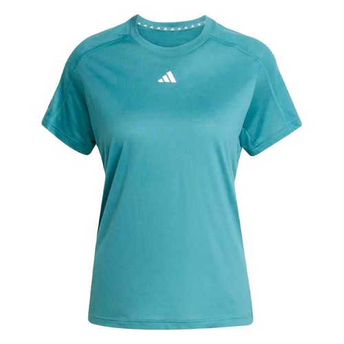 Playera deportiva Adidas verde para dama JY4571