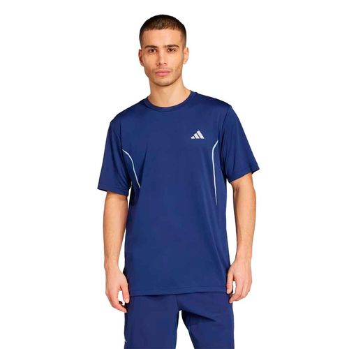 Playera deportiva Adidas azul para caballero JZ8491