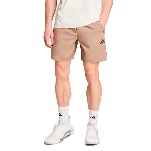 Short deportivo Adidas café para caballero JW2495