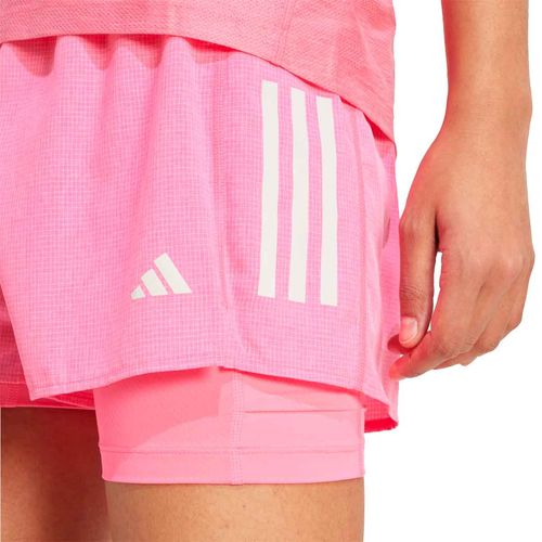 Short deportivo Adidas rosa para dama JW9692