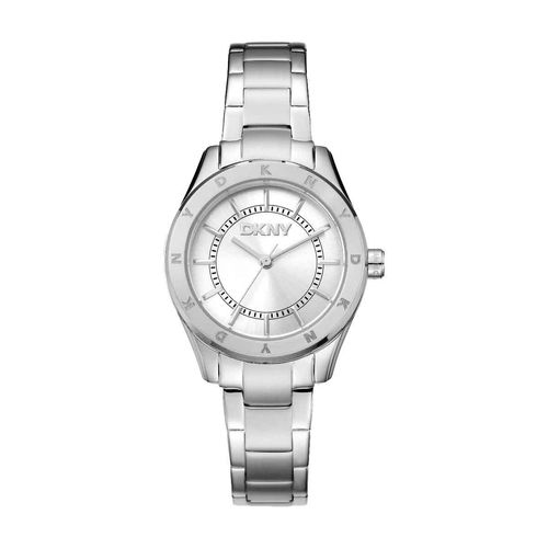 Reloj Dkny plateado para dama DK1L018M0015