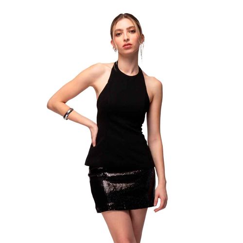 Blusa Ferriano negro para dama BP01703