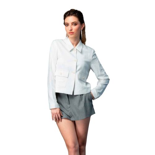 Saco Ferriano blanco para dama CG00270