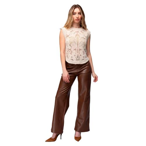 Pantalón Ferriano café para dama PG00657