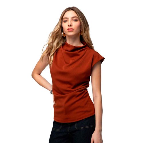Blusa Ferriano naranja para dama TC01144