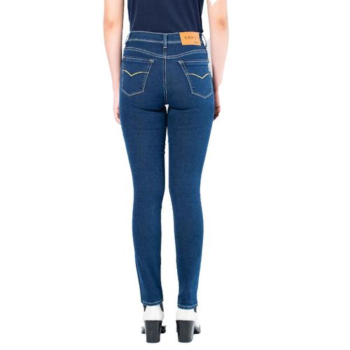 Pantalón de mezclilla Oggi Jeans azul para dama PASSION