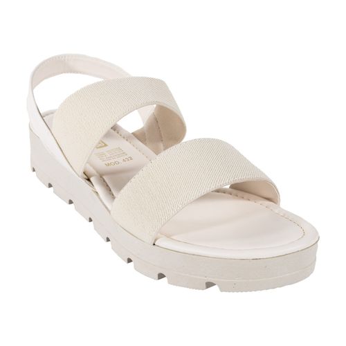 Sandalia confort Now Or Never para dama beige 432