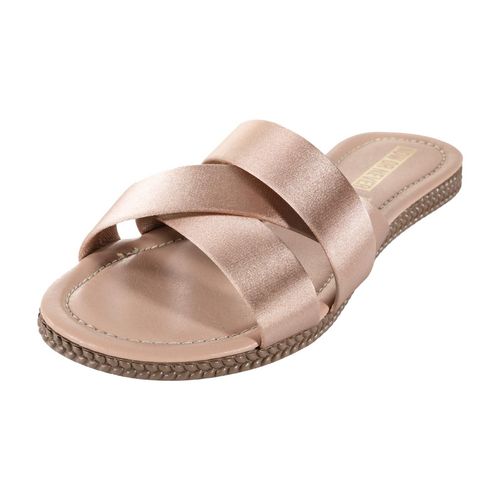 Sandalia de piso Now Or Never para dama café 4096