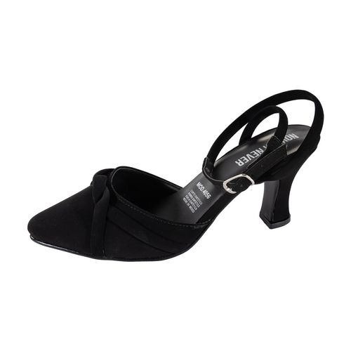 Zapatilla de fiesta  Now Or Never para dama negro 4056