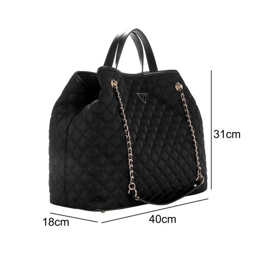 Bolso tote bag Guess para dama negro yq967329-bla