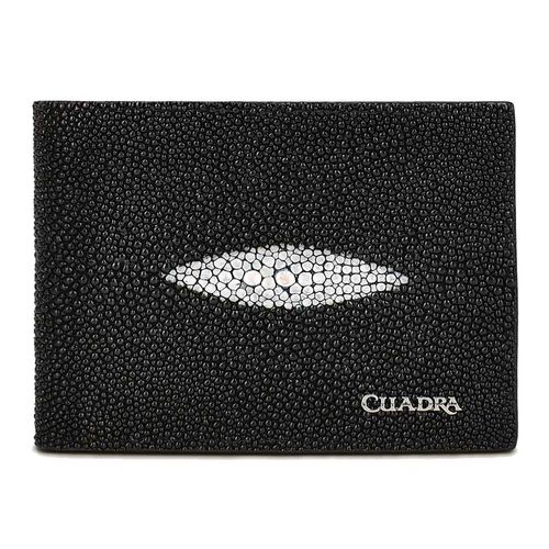 Cartera casual Cuadra para caballero negro bc007ma