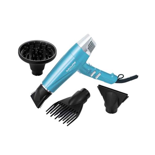 Secadora de cabello Babyliss con tecnologia ionica azul bnt9100es