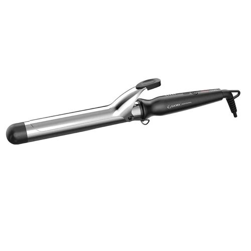 Rizadora Gama Italy cónico salon silk 32mm negro rizador gp salo