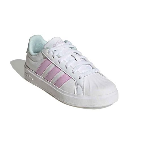 Tenis Adidas blanco para joven jq8613