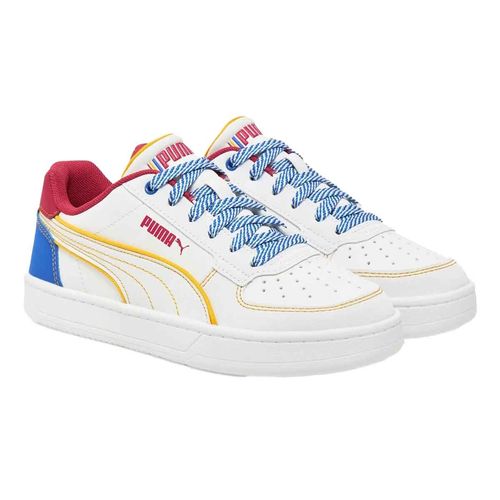 Tenis Puma blanco para joven 400647 01