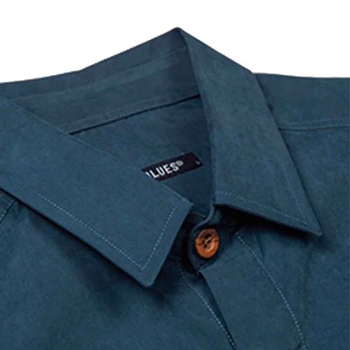 Camisa Soul And Blues azul para caballero K0101