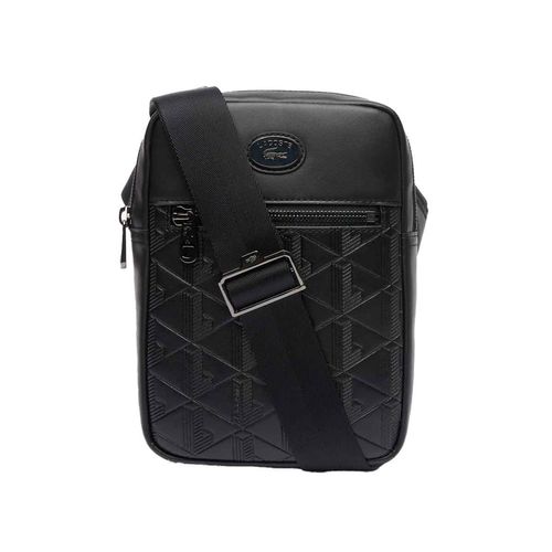 Mariconera Lacoste para caballero negro nh4486mr-000