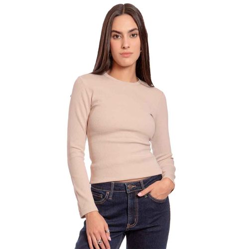 Blusa Balam beige para dama BB0280