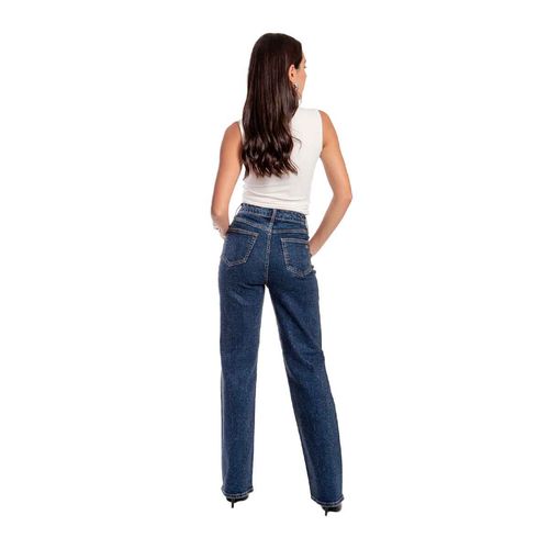 Pantalón de mezclilla Balam azul para dama BL7241