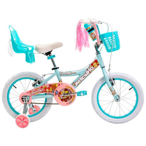 Bicicleta Mercurio sweet girl r16 menta 301125