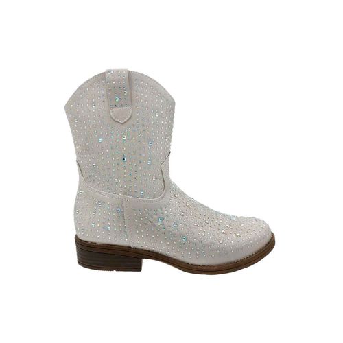 Bota vaquera Tropicana plateado para niña TR990012ST