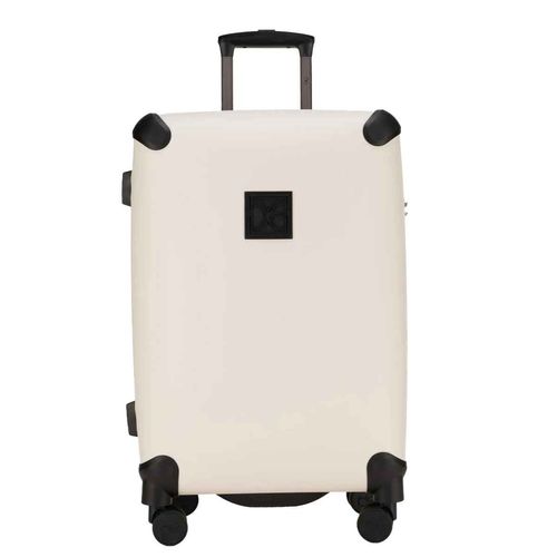 Maleta mediana Cloe de viaje blanco 4ep25110bla24