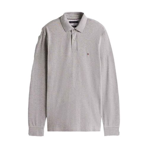 Playera tipo polo Tommy Hilfiger gris para caballero MW0MW20183-P91