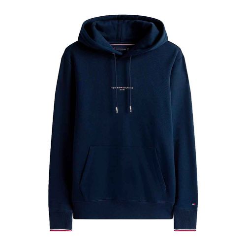 Sudadera Tommy Hilfiger azul para caballero MW0MW32673-DW5