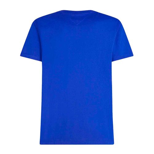 Playera Tommy Hilfiger azul para caballero MW0MW40002-D03