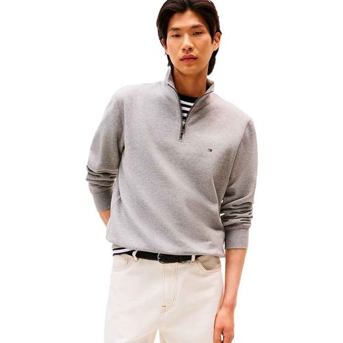 Sudadera Tommy Hilfiger gris para caballero MW0MW37233-P91