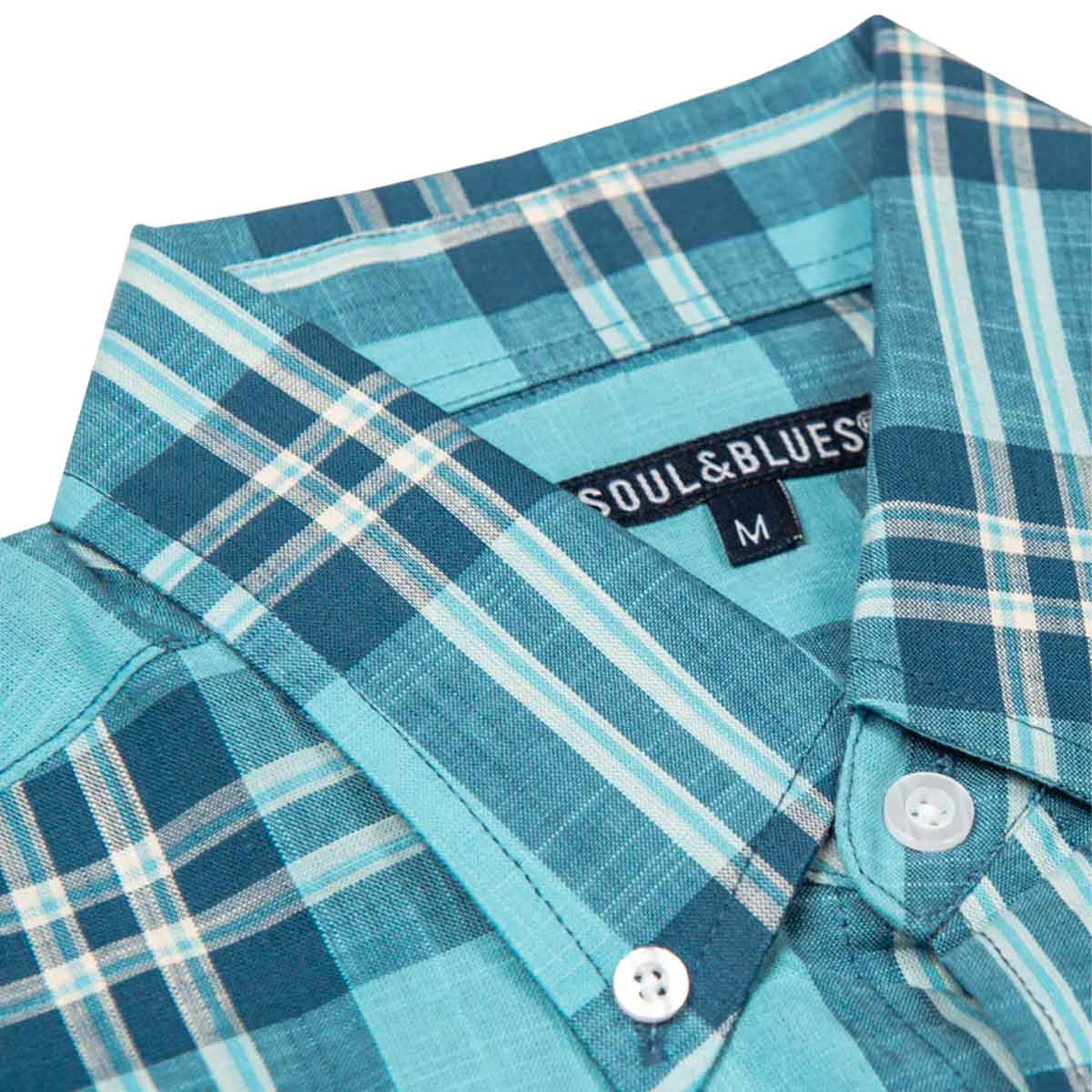 Camisa Soul And Blues multicolor para caballero C2108
